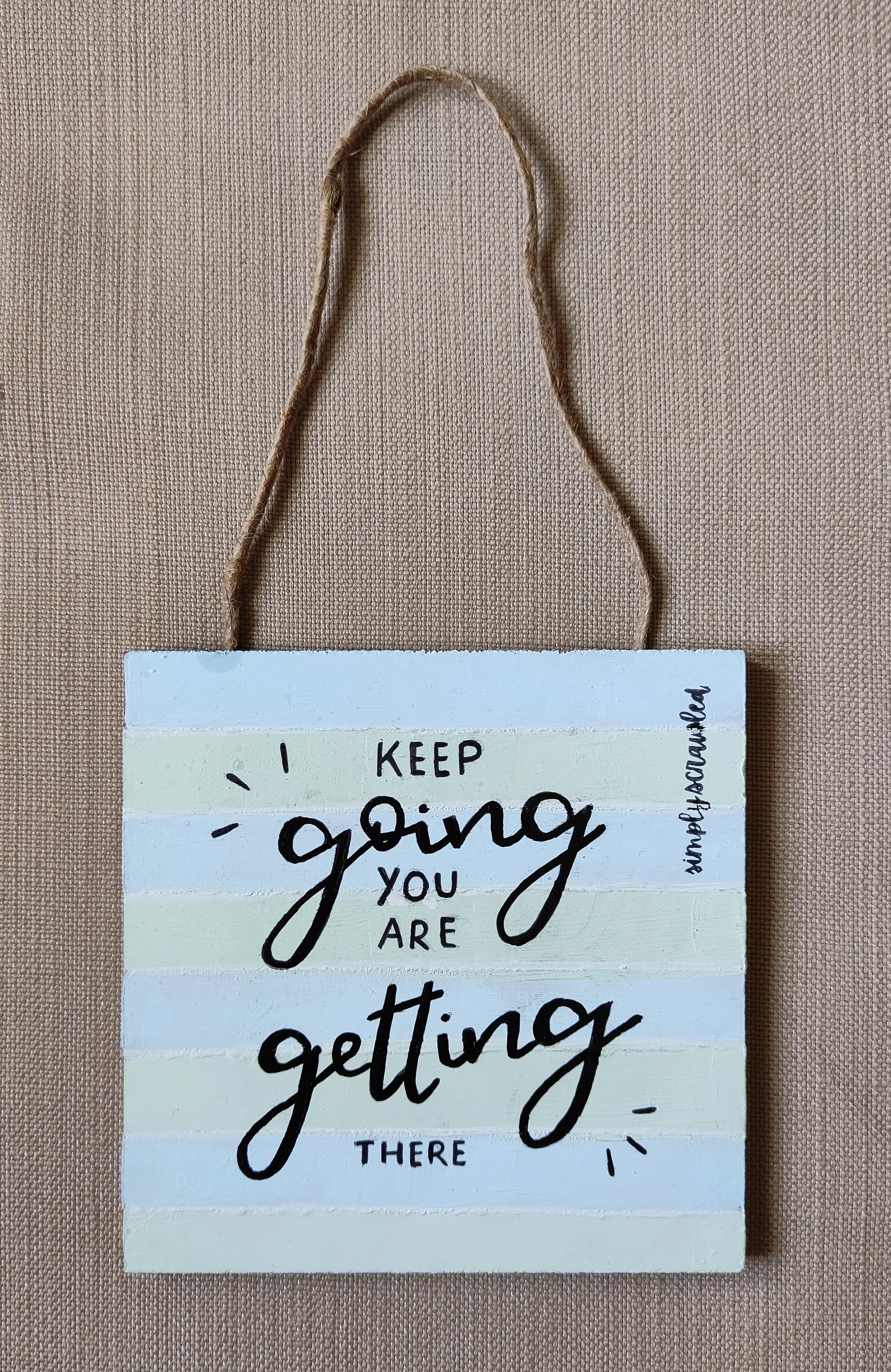 Lettered Mini Hangings